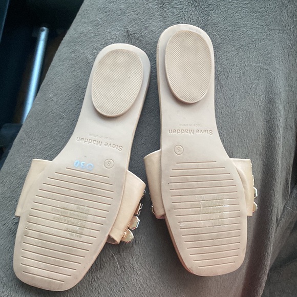 Rhinestone Glitter Sandal Slides - Picture 2 of 3